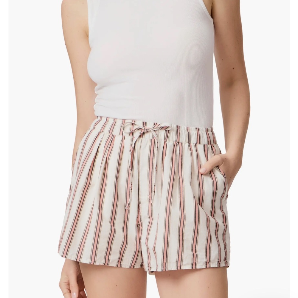 PAIGE Lure Stripe Poplin Shorts